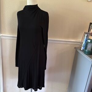 *ATM Anthony Thomas Melillo Black Long Sleeve Dress (sz - SP)